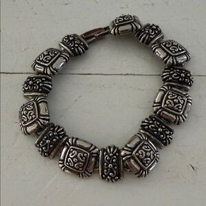 Vintage Panel Link Bracelet